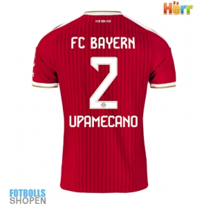 Billiga Bayern Munich Dayot Upamecano #2 Hemmatröja 2026-27 Kortärmad